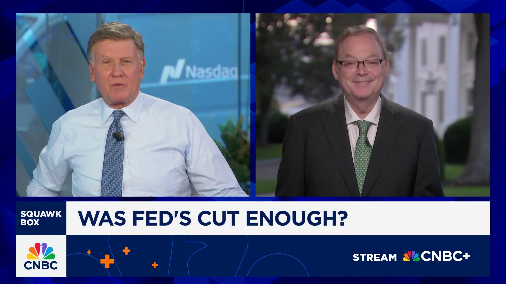 NEC Director Kevin Hassett: The Fed's 25 bps cut is a 'good first step' towards much lower rates