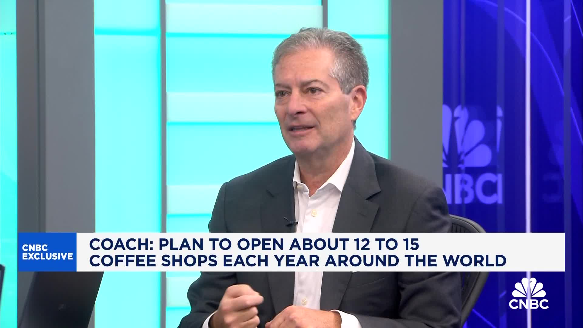 More than 100 Coach coffee shops are on the way, says CEO