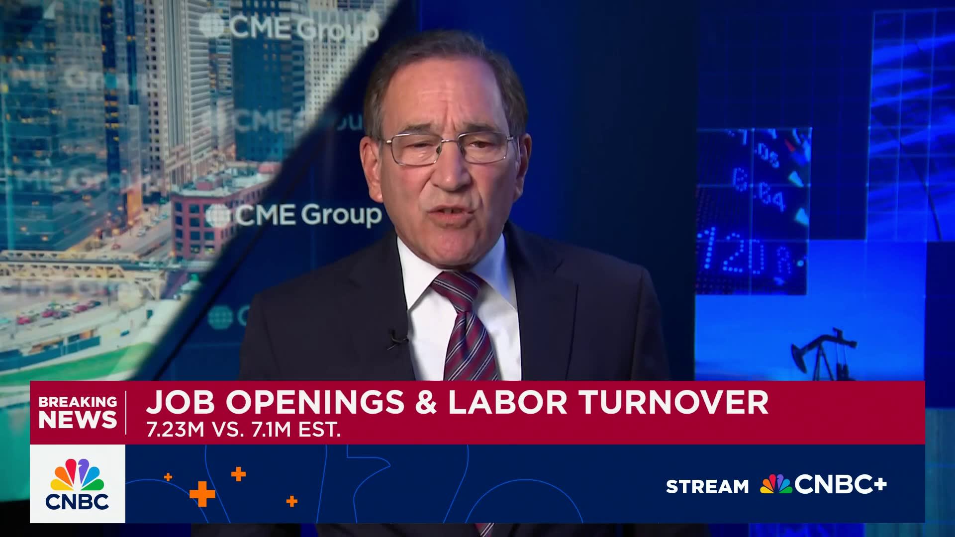 Job opening & labor turnover 7.23M vs. 7.1M estimated