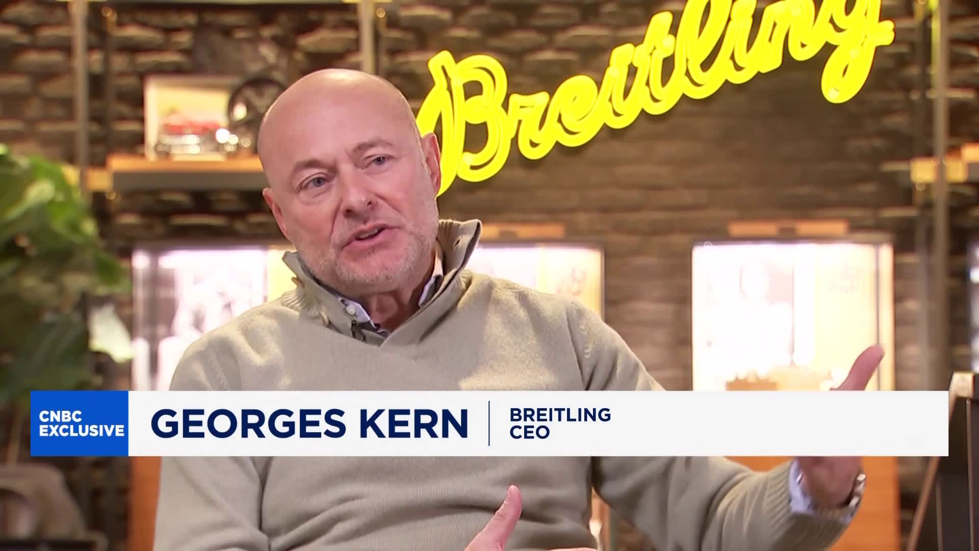 Breitling CEO: U.S. tariffs 'terrible news' for Switzerland