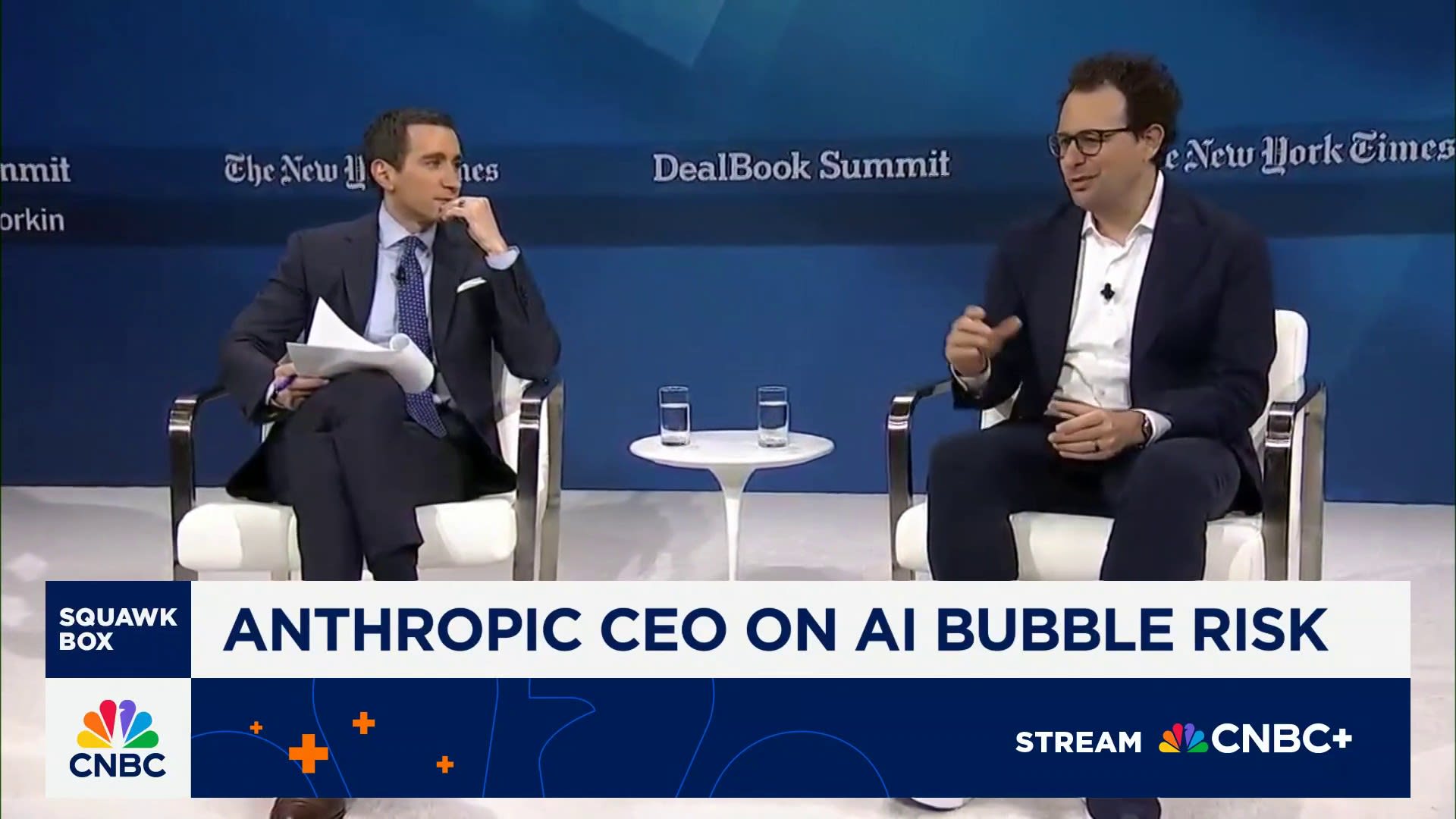 DealBook Summit 2025: Anthropic CEO on AI spending, AI bubble risk