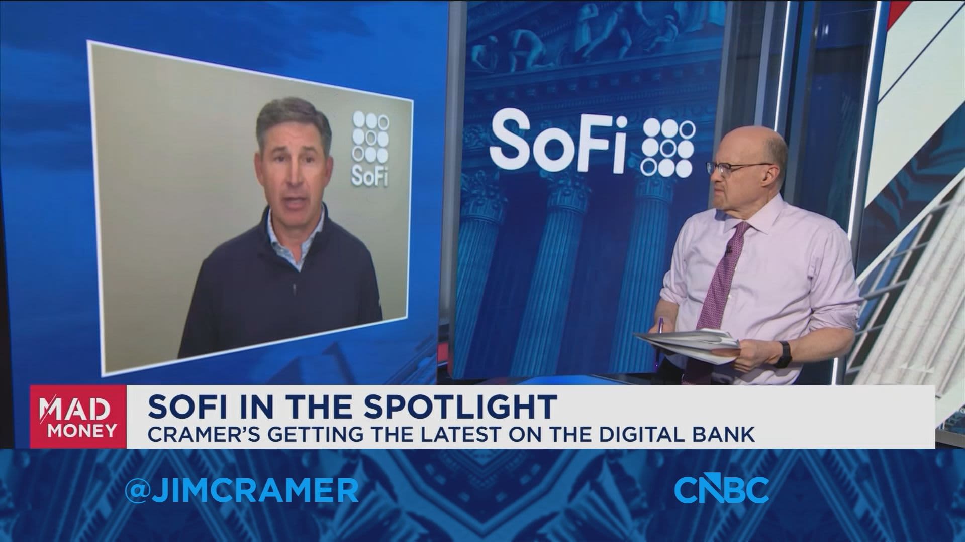 SoFi CEO Anthony Noto goes one-on-one with Jim Cramer