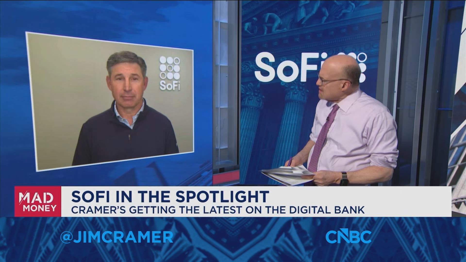 We didn't raise guidance because we don't think there will be any rate cuts this year, says SoFi CEO
