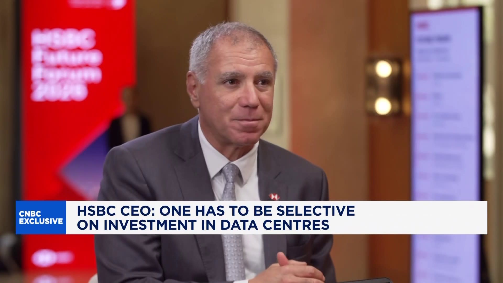 HSBC CEO warns the AI boom won’t make every data center a good bet