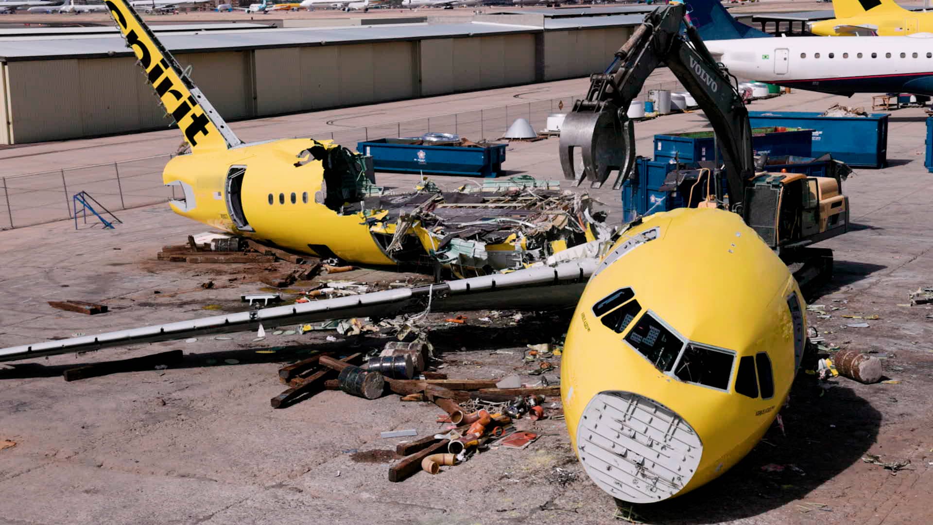 Why young airplanes are being torn apart for scrap
